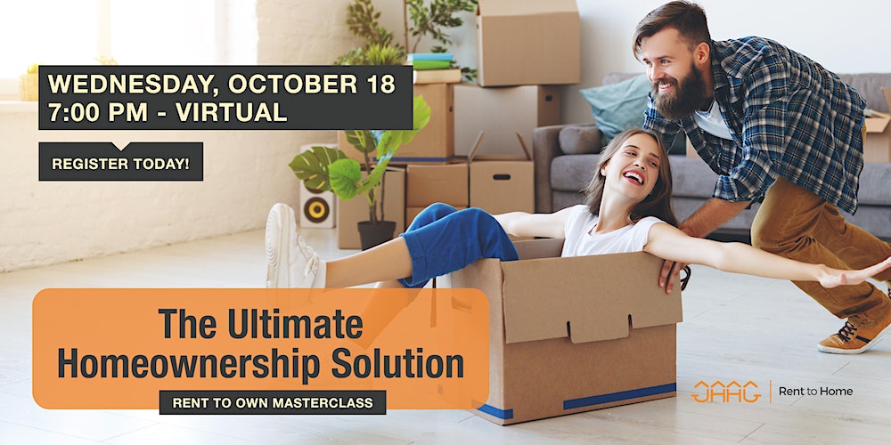 JAAGproperties's tweet photo. 🏡 Ready to make homeownership your reality?  

Introducing the Ultimate #Homeownership Solution Masterclass – a game-changing event designed to pave the way for your dream of owning a #home. 

Register today! 👉 https://t.co/u3i8QI7qHx 

#JAAGproperties #RentToOwn https://t.co/JaMnjd6MzW