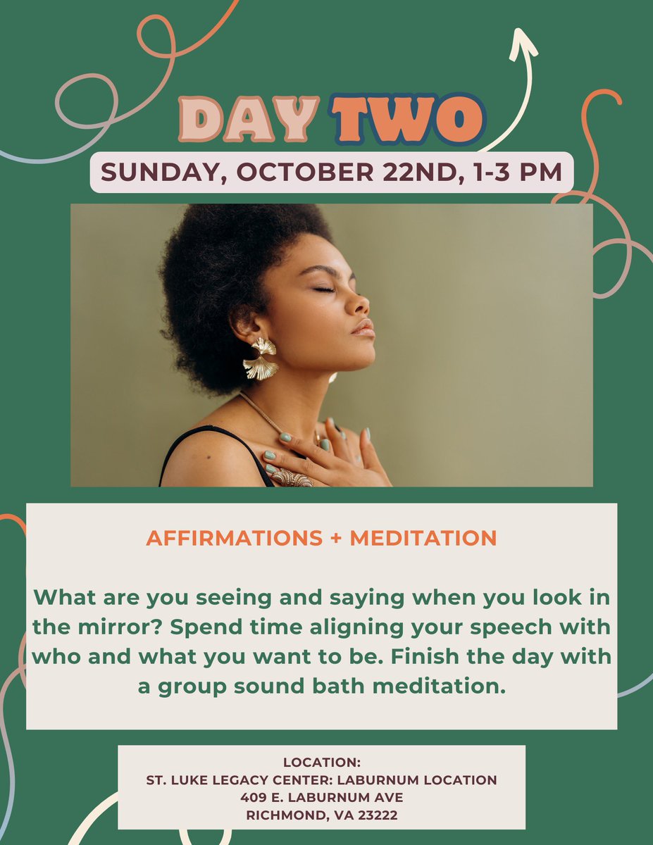 The Design &amp; Align Retreat is a week away!

This retreat experience that encourages you to design the life you want to live, and align your steps to make it happen. 
 guided journaling, vision boarding, affirmations, and meditation. 

Tickets at the link in my bio!