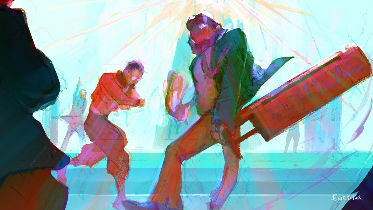 emetitur's tweet photo. all together now #discoelysium https://t.co/i6NXFQje45