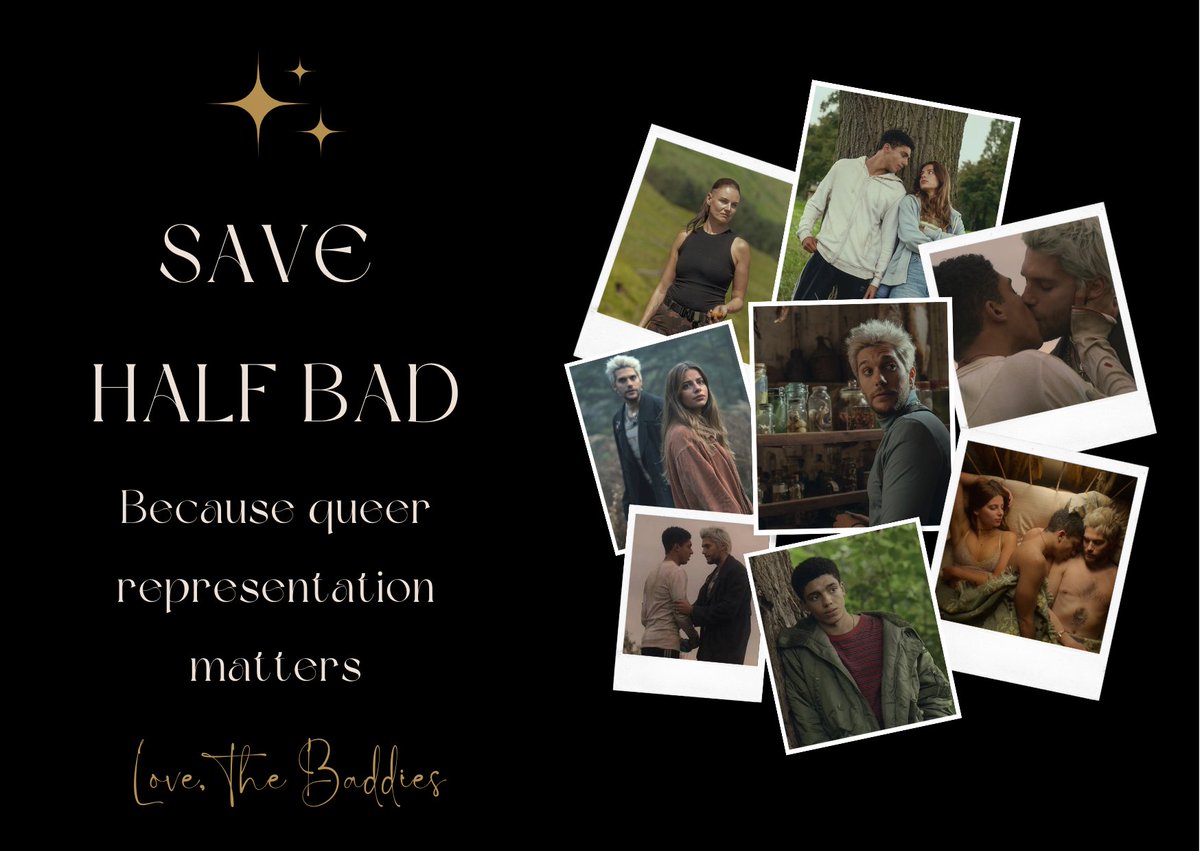 SaveHalfBad HQ (@half_save) on Twitter photo <a href="/Netflixuk/">Netflix UK & Ireland</a> it's time to bring the gay witches back! #FandomsHalloweenParty #SaveHalfBad <a href="/Netflixuk/">Netflix UK & Ireland</a> it's time to bring the gay witches back! #FandomsHalloweenParty #SaveHalfBad