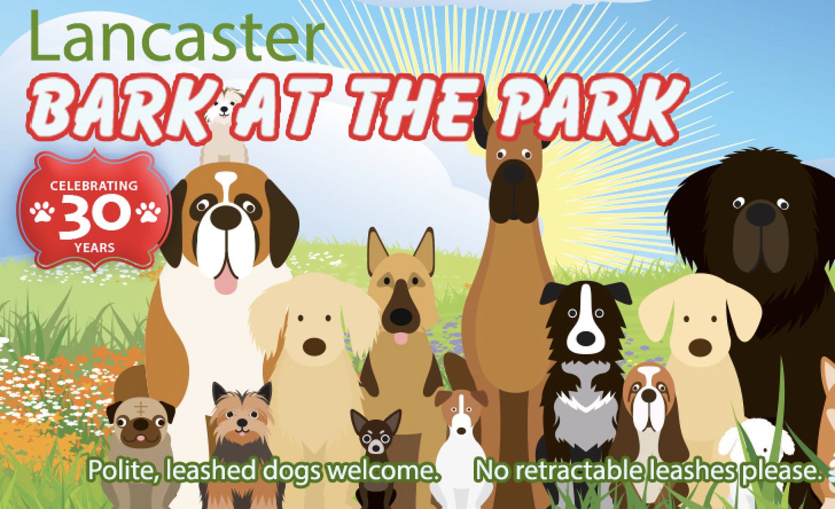 BarkatthePark's tweet photo. Thank you for sharing 30 years of Bark at the Park with us. We hope you had lots of tail wagging fun. https://t.co/bAUoJC7B8C