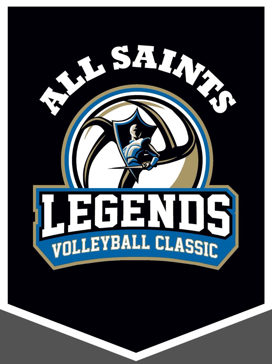 ALLSAINTSccsd's tweet photo. It has been an exciting few days of volleyball. Thanks to the 32 teams that have participated. We are super excited for our final games today.  All four of our Legend teams are in the finals beginning at 1:30 this afternoon. Come out and support your Legends. #LegendsOwnIt https://t.co/tBNbMVENCx