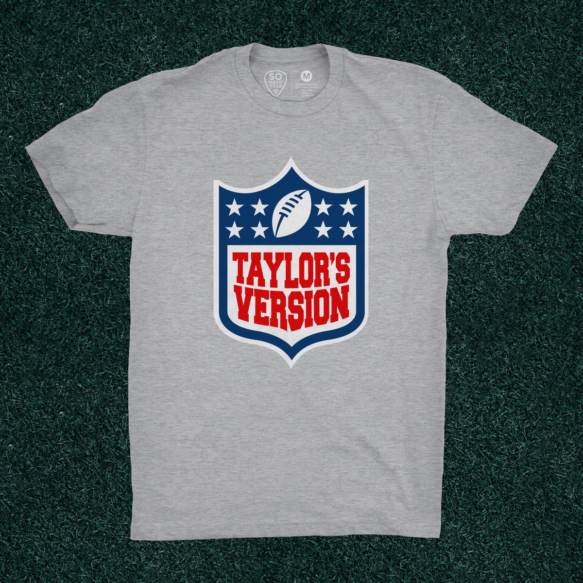 FangFingersTN's tweet photo. Our new Football tee with Taylor-made comfort and Swift performance. https://t.co/yZzPen8Fey https://t.co/gFhOonspw8
