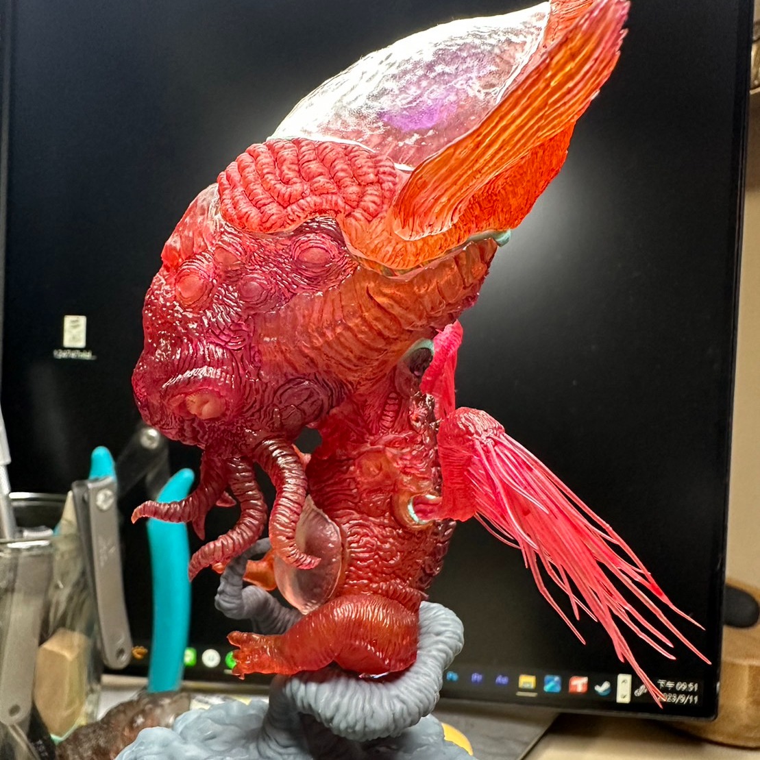 neweyear's tweet photo. 着色の実験を行っていますv2
#クトゥルフ神話
#クトゥルフ
#Cthulhu
#CthulhuMythos
#克蘇魯
#SpiderMaker
#crystalclear使用心得
#crystalclear https://t.co/E4Fjvs8CAD