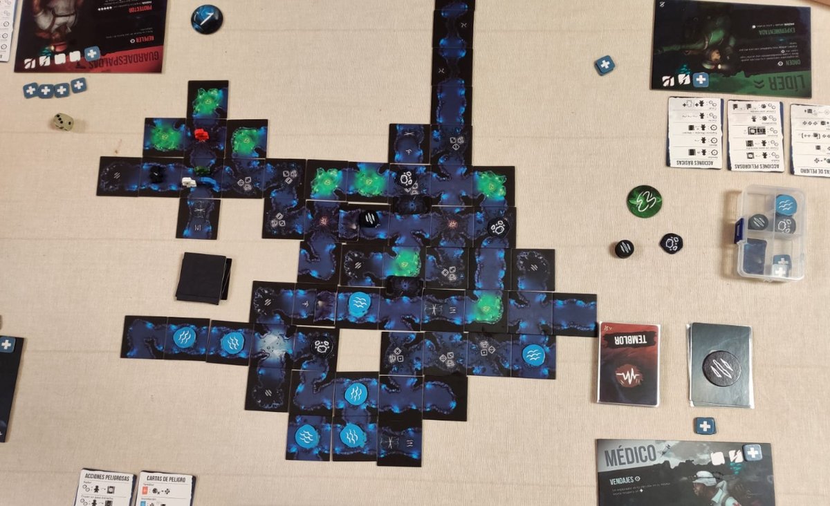 Aquesta setmana hem patit una gran pèrdua: Leliana Wu, l’afamada jugadora de bàdminton, ha sofert una mort horrible investigant el misteri de “Les màscares de Nyarlathotep”. Per refer-nos del cop hem fet un “SubTerra” i a l’últim moment hem aconseguit sortir tots vius de l'abisme