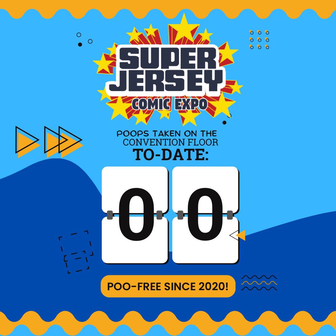 SuperJerseyExpo's tweet photo. Finally beat ‘em at somethin’!

#NYCE #SJCE23 #ComicCon https://t.co/Rxo6Q70eOf