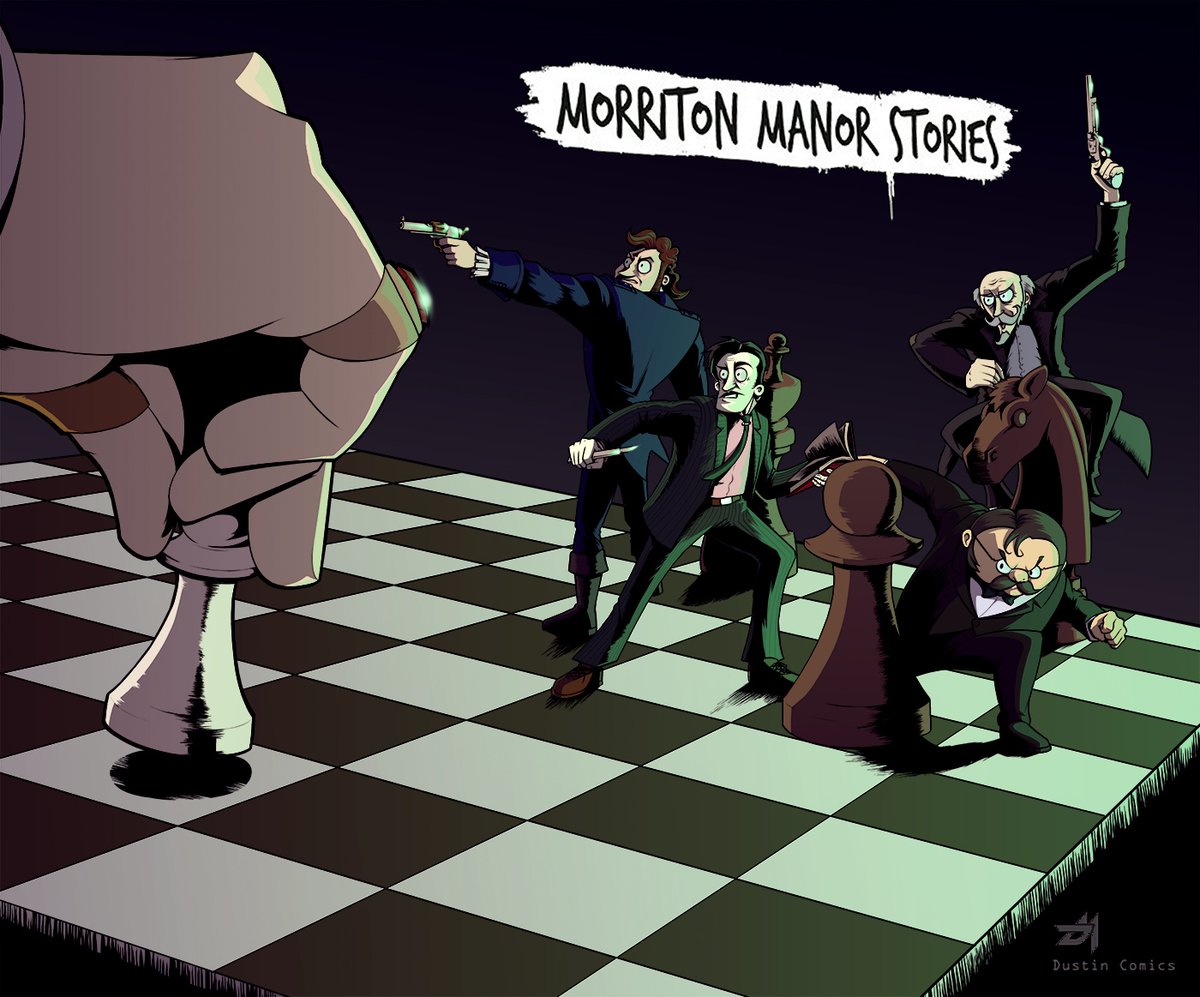 Guter Zug,... Detektei Morriton Manor.

<a href="/DerHauge/">Hauke</a>

<a href="/TheRocketBeans/">Rocket Beans TV</a>

<a href="/Bimon/">MON</a>

<a href="/EtienneToGo/">Etienne Gardé</a>

<a href="/boedefeld_/">Nils Bomhoff</a>

@budnoob

#spitzestifte #MorritonManor #soirrebizarre #rbtv #penundpaper