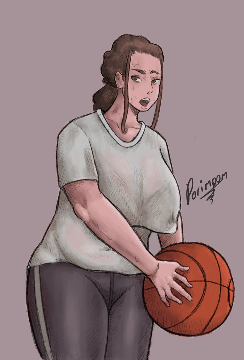 OuffyP's tweet photo. La ex mejor jugadora de su colegio? https://t.co/JfRRfVPdgo