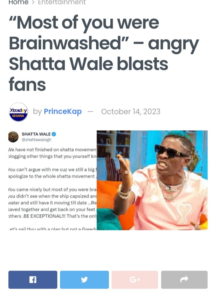 xtradey's tweet photo. Shatta wale blast Fans Again 
.
Wizkid. Wale. Shatta. Ballon D or. Inaki Williams. Medical. Rema. #LetsRunAccra. #ThankYouBCCI. #TidalRave23. 700 Palestinian. Manchester united. Sarkodie. Toni Kross. Morocco. #Gazagenocide. #HamasTerrorist. Islam. Gaza.

https://t.co/3wnMLCmyG3 https://t.co/M9FAu2DRW3