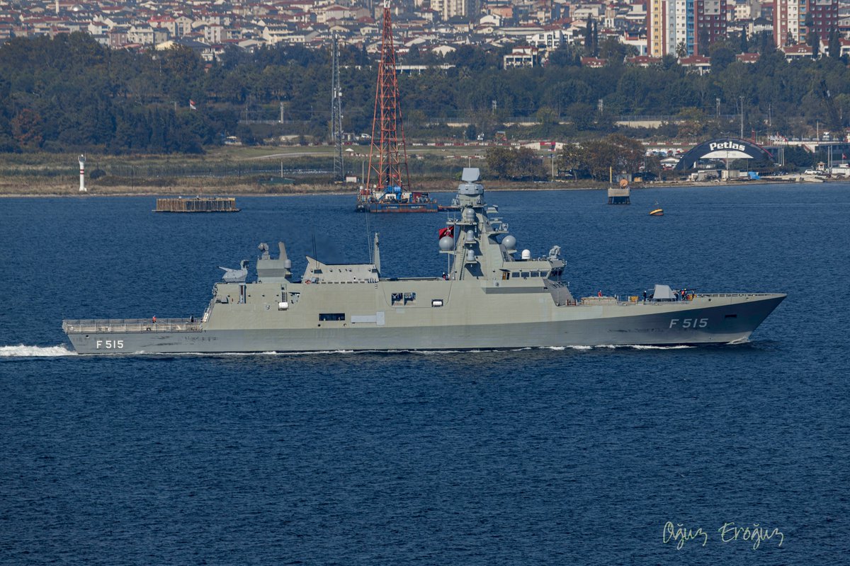 OguzEroguz1's tweet image. #TurkishNavy&apos;s first #MİLGEM #İClass #frigate #İstanbul #F515