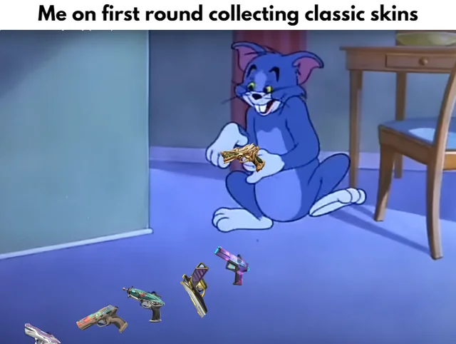 ValorantUpdated's tweet photo. Skins > Strats 

#VALORANT https://t.co/83p9mAdUtY