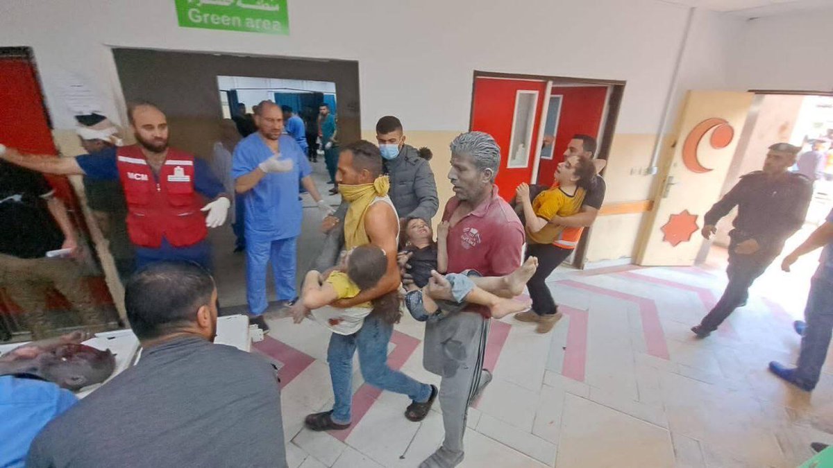 OAMHRM's tweet photo. Casualties from the Israeli atrocity in northern Gaza.
#Gazagenocide 
#Gaza_under_attack https://t.co/42HLIYZZVO