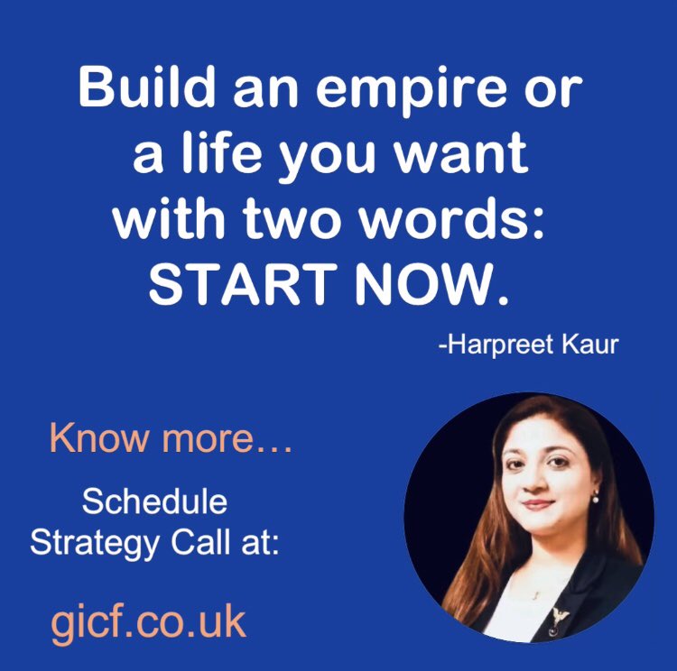 HarpreetKaurUN's tweet photo. Build an empire or a life you want with two words: 
START NOW.

#newbeginnings #NextLevelLiving #nextlevel #transformation #itjustis #believe #lifecoach https://t.co/VnfCNbxk55