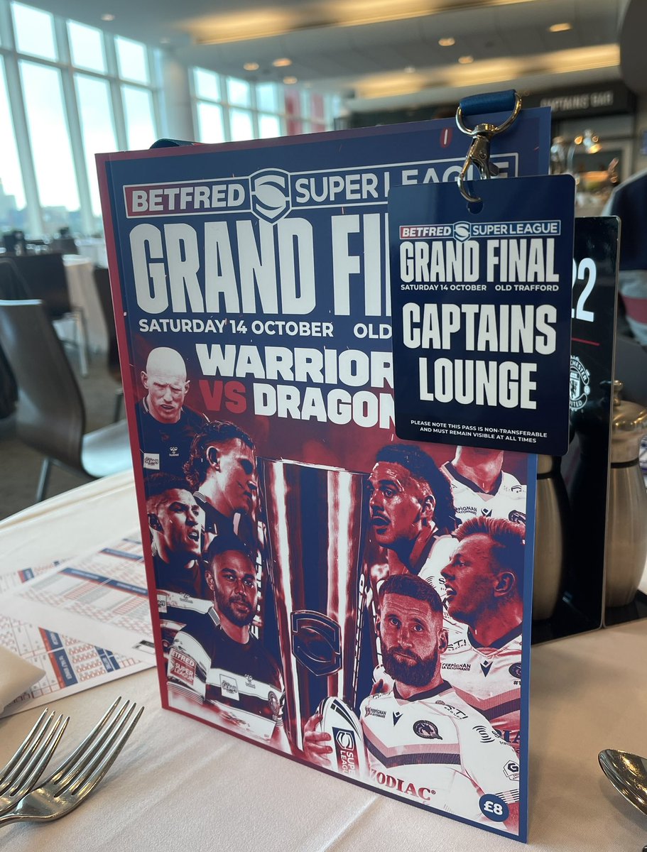 great end to a busy week making memories with my Dad at the Betfred Super League Grand Final Wigan Warriors v Catalans Dragons 🏉 great end to the season, our first season back after many years. Life is about balance, treasure every moment and make time for those that matter.