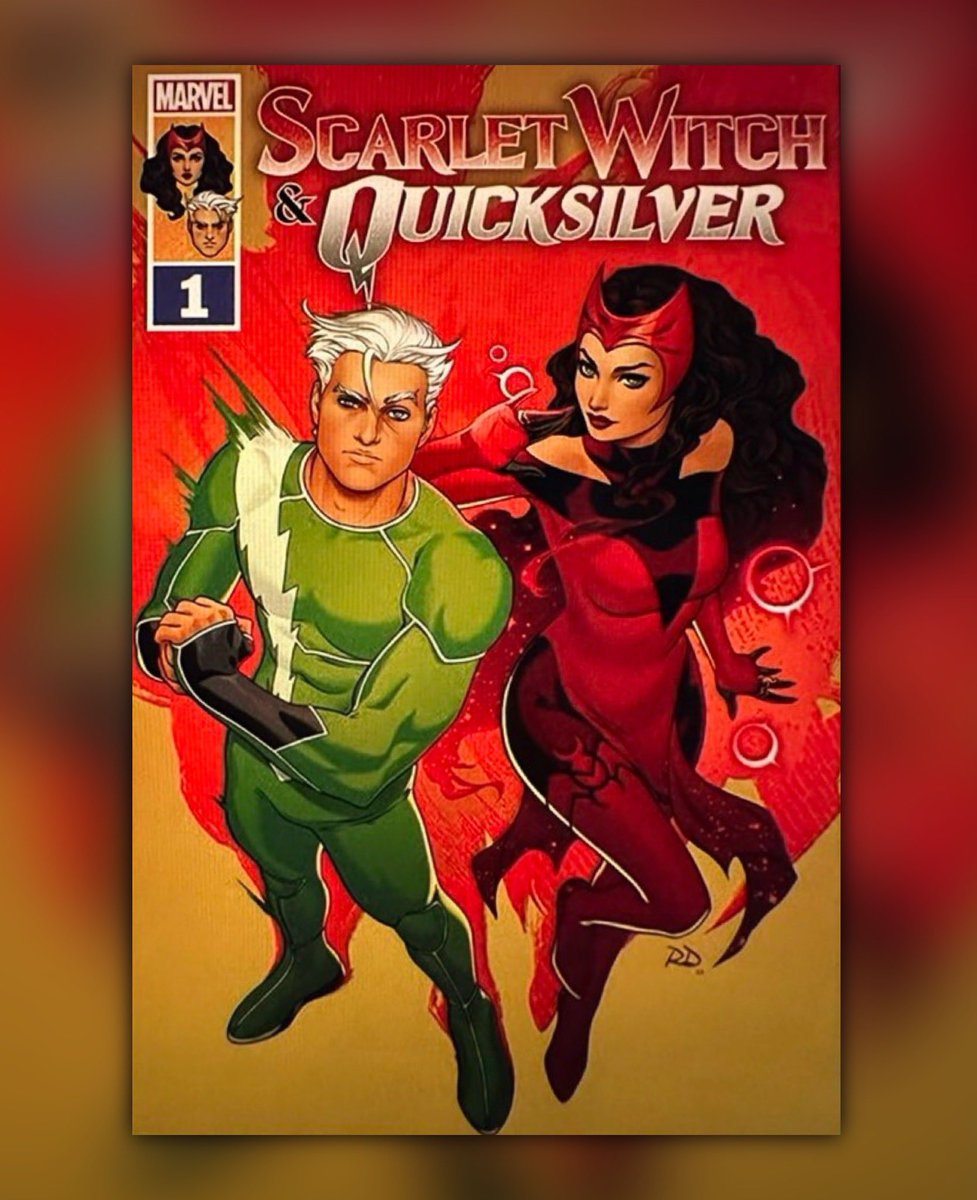 🚨A new ‘Scarlet Witch & Quicksilver’ Marvel Comics series by Steve Orlando will be released in February! #MarvelNYCC 

Cover by Russell Dauterman