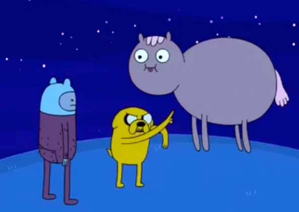 Seeing an Adventure Time referance in a Jaiden video made me smile lol 