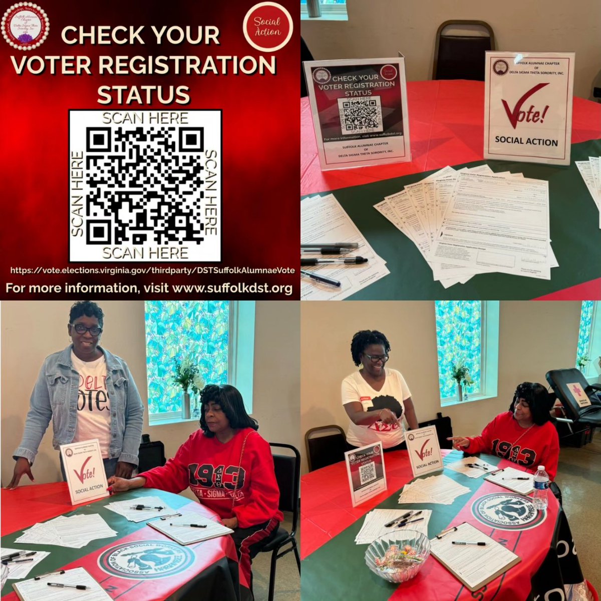 SACDST1964's tweet photo. We would like to thank our community for taking the time donating 11 pints🩸🩸🩸to our Blood Drive event. We look forward to continuing to support our community partners and are grateful for your support!
#SafeALife #BloodDrive #blooddonorssavelives #GHWINS #voterregistration https://t.co/UdmVP1qmsv