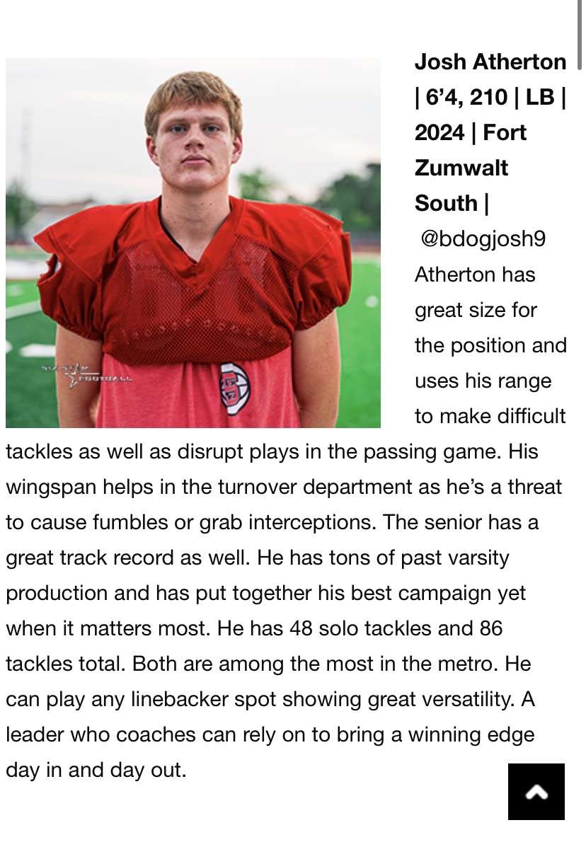 bdogjosh9's tweet photo. Thankful for another write up! 
(Stats through week 6)

@6starfootballMO @JPRockMO @GSV_STL @ZumSouth https://t.co/SQy3SWosrr