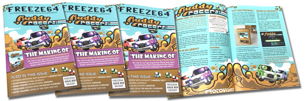 Over 2⃣0⃣0⃣0⃣ downloads so far… 😊👍
DOWNLOAD ⏬ the FREE PDF copy of FREEZE64 issue 59.
freeze64.com/free-pdf
A printed version is also available from: freeze64.com/freeze64-issue…
#FREEZE64 #Commodore64 #C64 #PassionForTheCommodore64