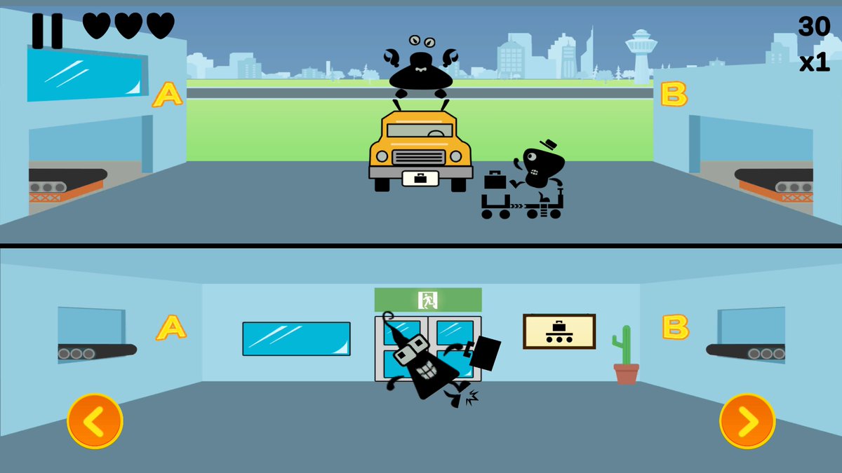 CodojoGames's tweet photo. Airport Panic Game and Watch styled #retro #gaming out now on the Play store - check it out
https://t.co/OIibkTTU3Z
#gamedev #ScreenshotSaturday #indiedev #hypercasual #mobilegame #airportpanic #gamers https://t.co/APQ1qTWiyR