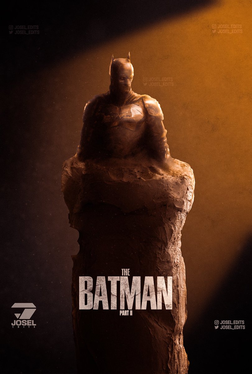 The Batman part 2 - Clayface inspired poster by me
#TheBatman #TheBatmanPart2
#DCEU #Fanposter