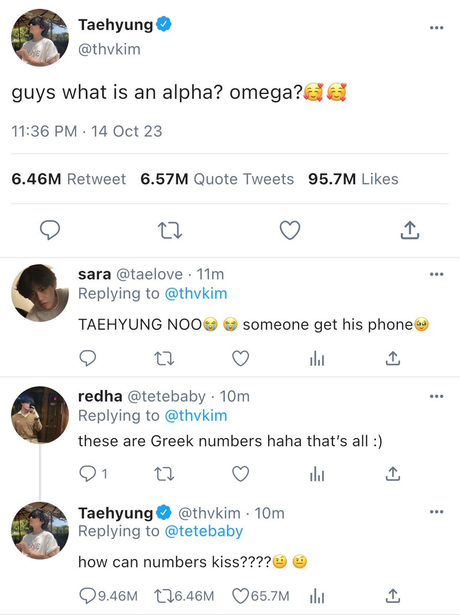 vkooksimp's tweet photo. #taekookau where Taehyung ends up on the wrong side of the Internet-
#taekook https://t.co/70yk3gevZp