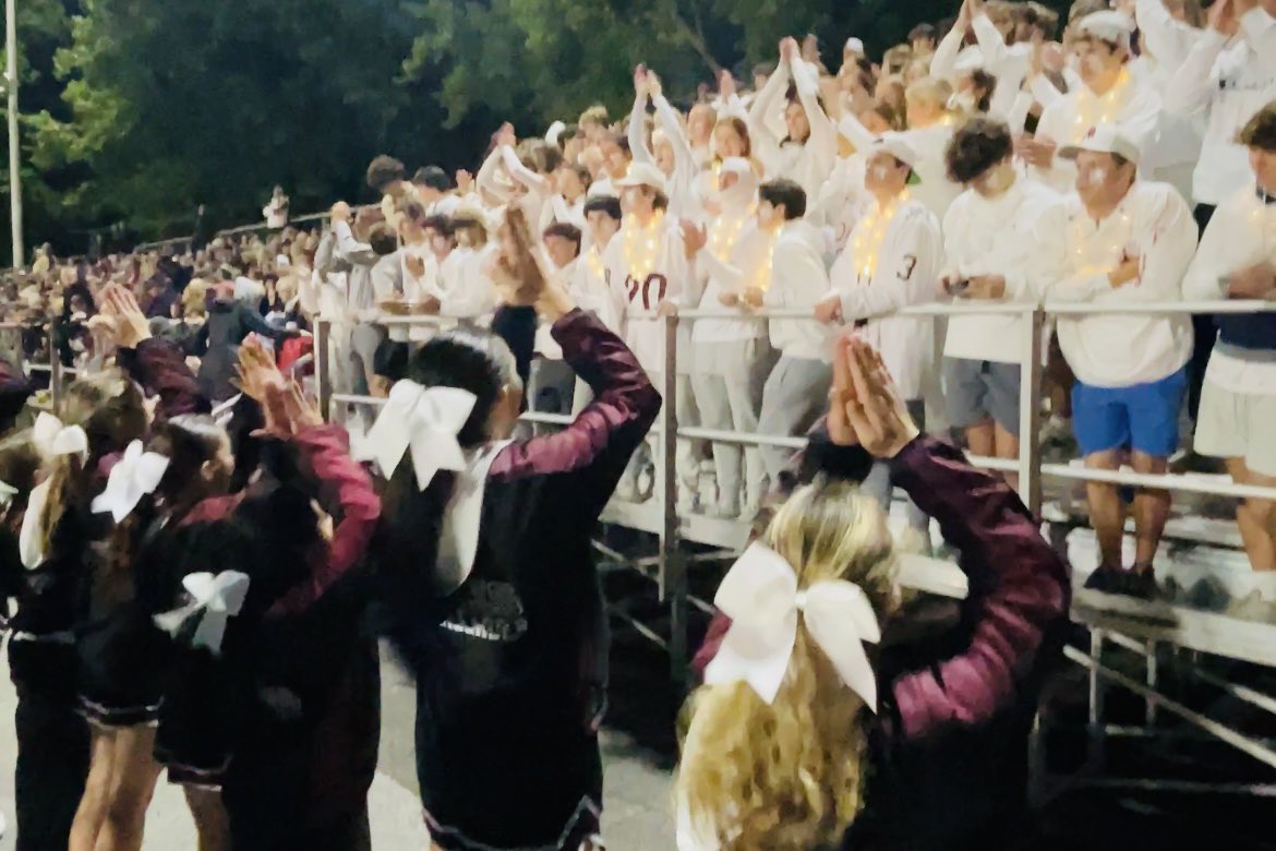 BandHam1's tweet photo. What a night 🤯! Epic championship win for our Pirates under @CoachWells1 a beautiful halftime show by the combined Bay &amp; @RRHSBand, all powered by @rockyrivercheer @RockyRiverFPA &amp; @RiverSuperFans … ALL OF THIS is why we #rrbandham. Support RRMB via 🔗 in bio! https://t.co/fsdW33th30