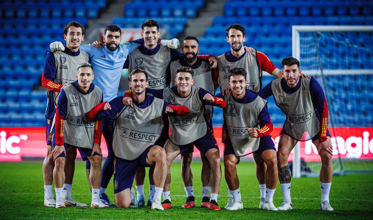 💪🏼 ¡¡WINNER TEAM!! ✨ Ningún entrenamiento sin sus ganadores. #VamosEspaña | #EURO2024