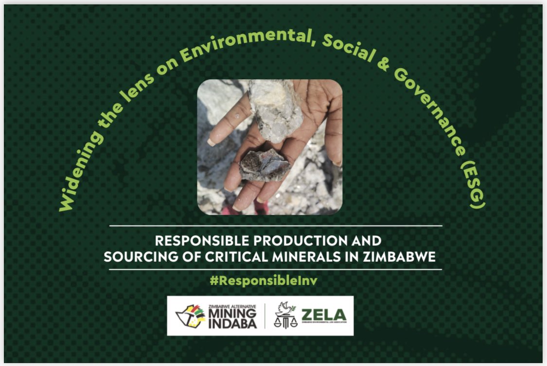 Zimbabwe Environmental Law Organisation (ZELO) tweet media