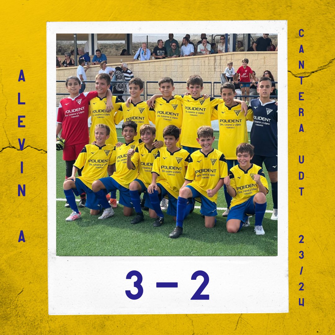 cantera_udt's tweet photo. 📸 𝐀𝐋𝐄𝐕𝐈𝐍 𝐀

¡Llegó la primera victoria! 💪🏼
Victoria más que trabajada del alevin de Salvi. 3-2 frente al Recreativo de Huelva💛💙
¡A seguir así equipo! 🔥🤝🏼

#CanteraUDT https://t.co/LJimenu1Mm