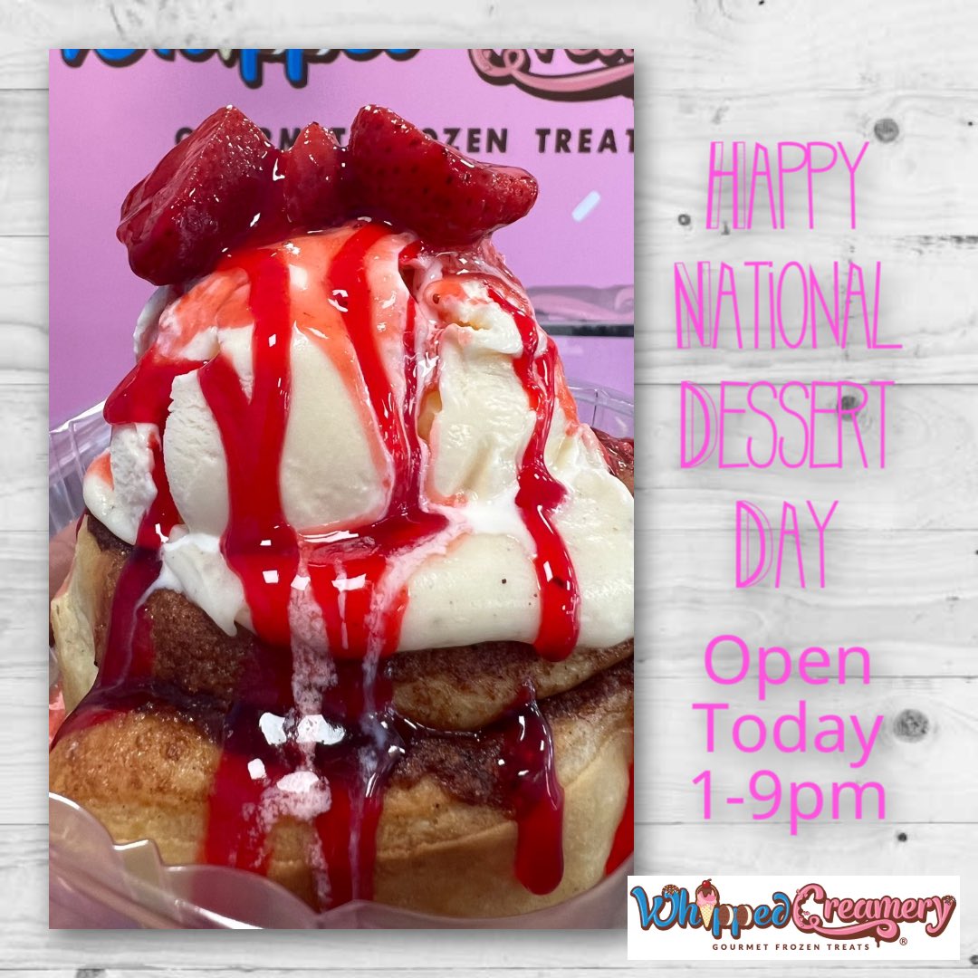Happy National Dessert Day