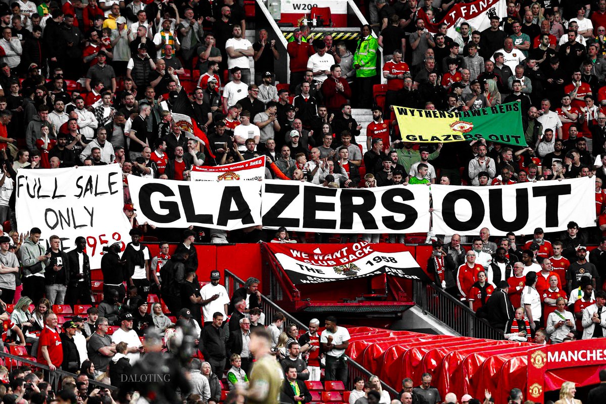 we want our fucking club back #glazersout
