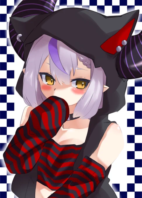 #laplus_artdesu 落書きらぷー 