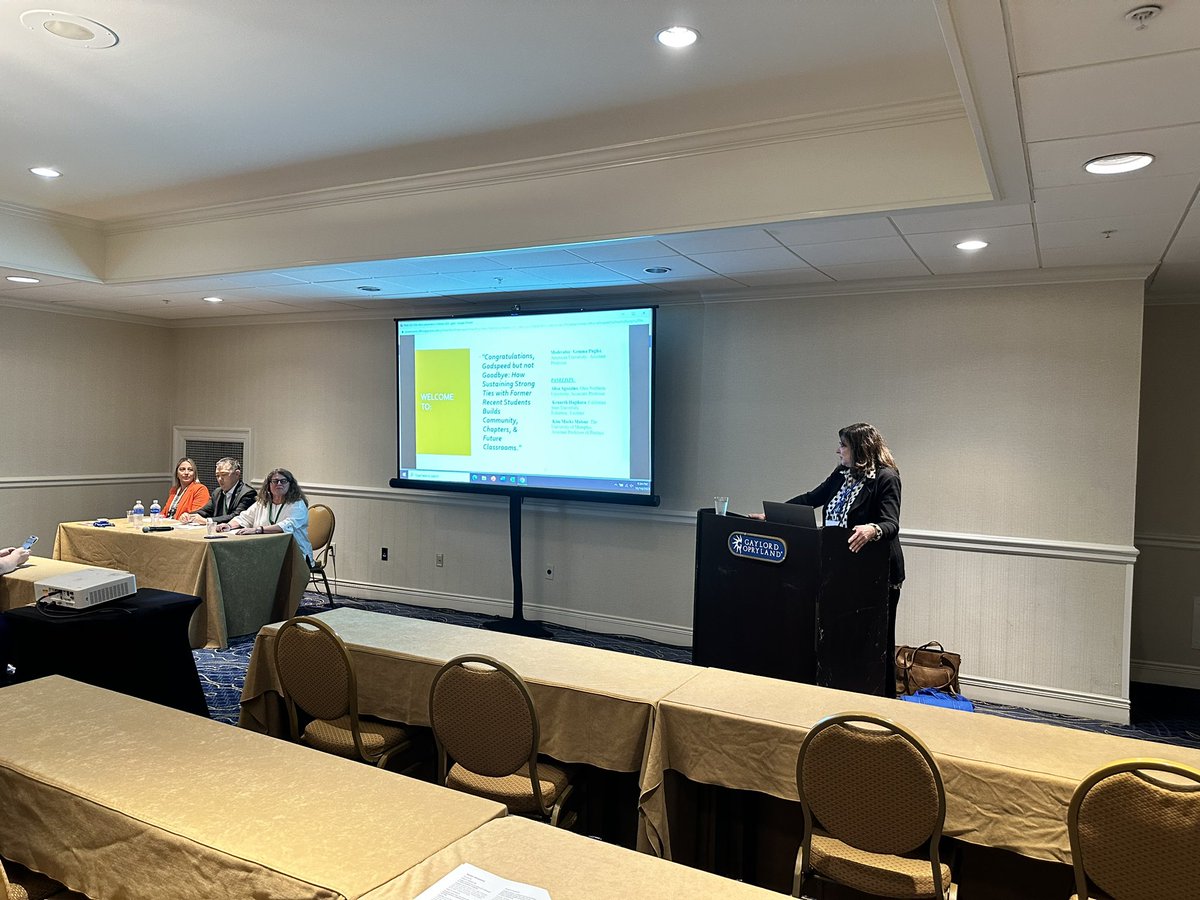 Afternoon kicks off in Lincoln A with
Congratulations, Godspeed but not Goodbye: How Sustaining Strong Ties with Former Recent Students Builds Community, Chapters, &amp; Future Classrooms #PRSAEASummit2023 #PRSAICON #Prprofs