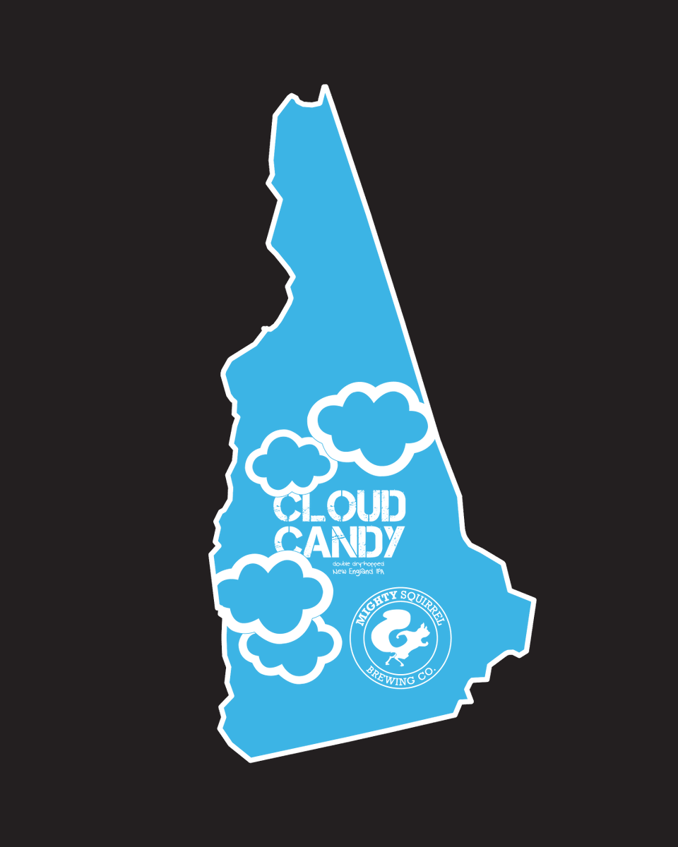 MightySqrl's tweet photo. We are excited to announce our partnership with The New Hampshire Beverage Alliance, which includes @NHDbeer and @bellavancebev , to bring Cloud Candy, Magic Rain, Sour Face, and Grove Shack to your favorite stores and restaurants in NH starting on Monday, October 16! Cheers! https://t.co/FqUc1QzloO