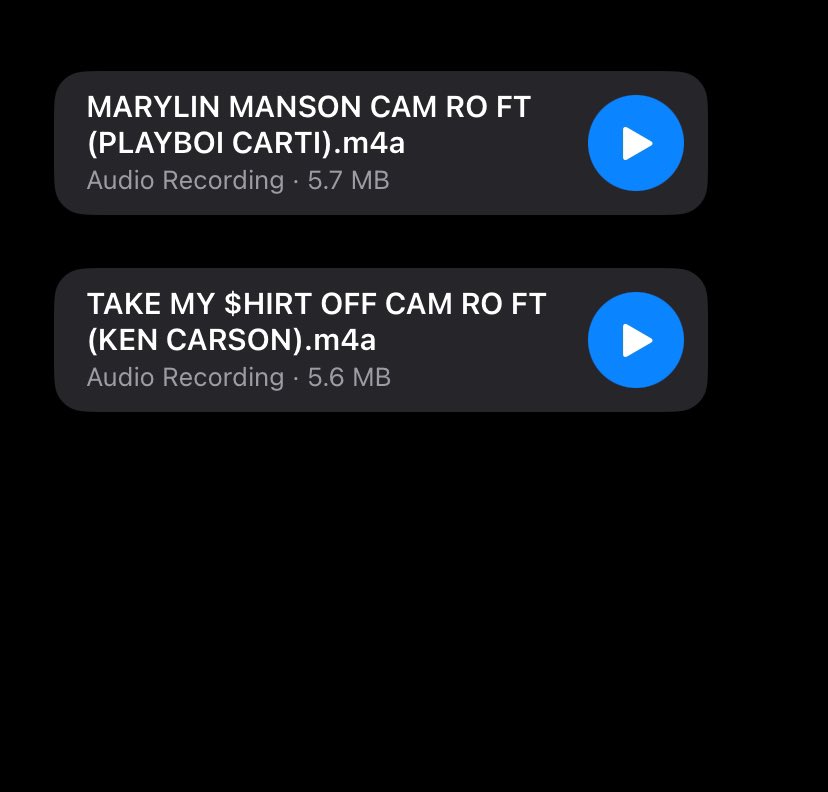 oneinalifetimee's tweet photo. @filesofcarti CAM RO WASHES KEN AND CARTI ON TRACKS https://t.co/rR8BmcqkNs