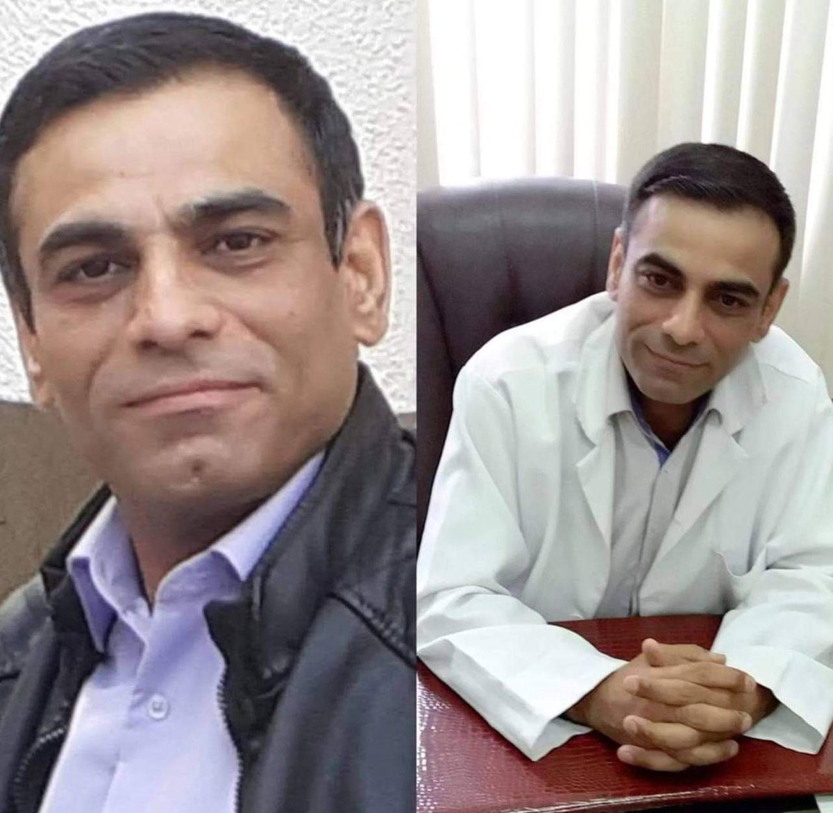 الطبيب الخلوق مدحت صيدم طبيب الحروق لم يغادر عمله في مستشفى الشفاء منذ سبع أيام.. توجه لمنزله ليوصل لعائلته بعض الطعام والاحتياجات فقامت طائرات الإحتلال بقصف منزله فاستشهد مع عدد من أفراد عائلته
#Gaza_under_attack #Gazagenocide #غزة #غزة_تحترق