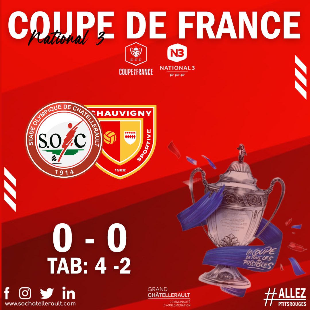 S.O. Châtellerault 🔴⚪ tweet media