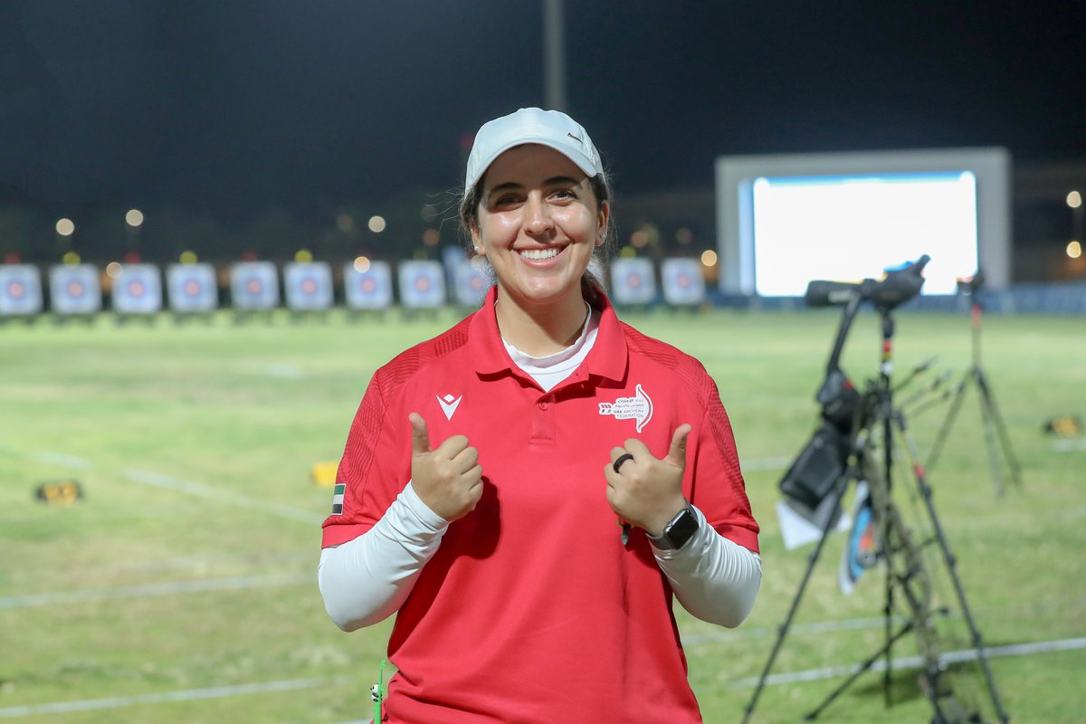 SaudiArcheryFed's tweet photo. 📸 | نبارك للمتأهلين لفئة القوس المركب (سيدات) فردي:

مباراة الميدالية الذهبية
🥇 فاطمة المشهداني 🇮🇶 
🥇 آمنة العوضي 🇦🇪 

مباراة الميدالية البرونزية
🥉 جمانة النجار 🇦🇪
🥉 حنان المياس 🇰🇼

#سهامنا_عربية 🏹
#البطولة_العربية13_للسهام
#الاتحاد_السعودي_للسهام https://t.co/kaiozj66L8