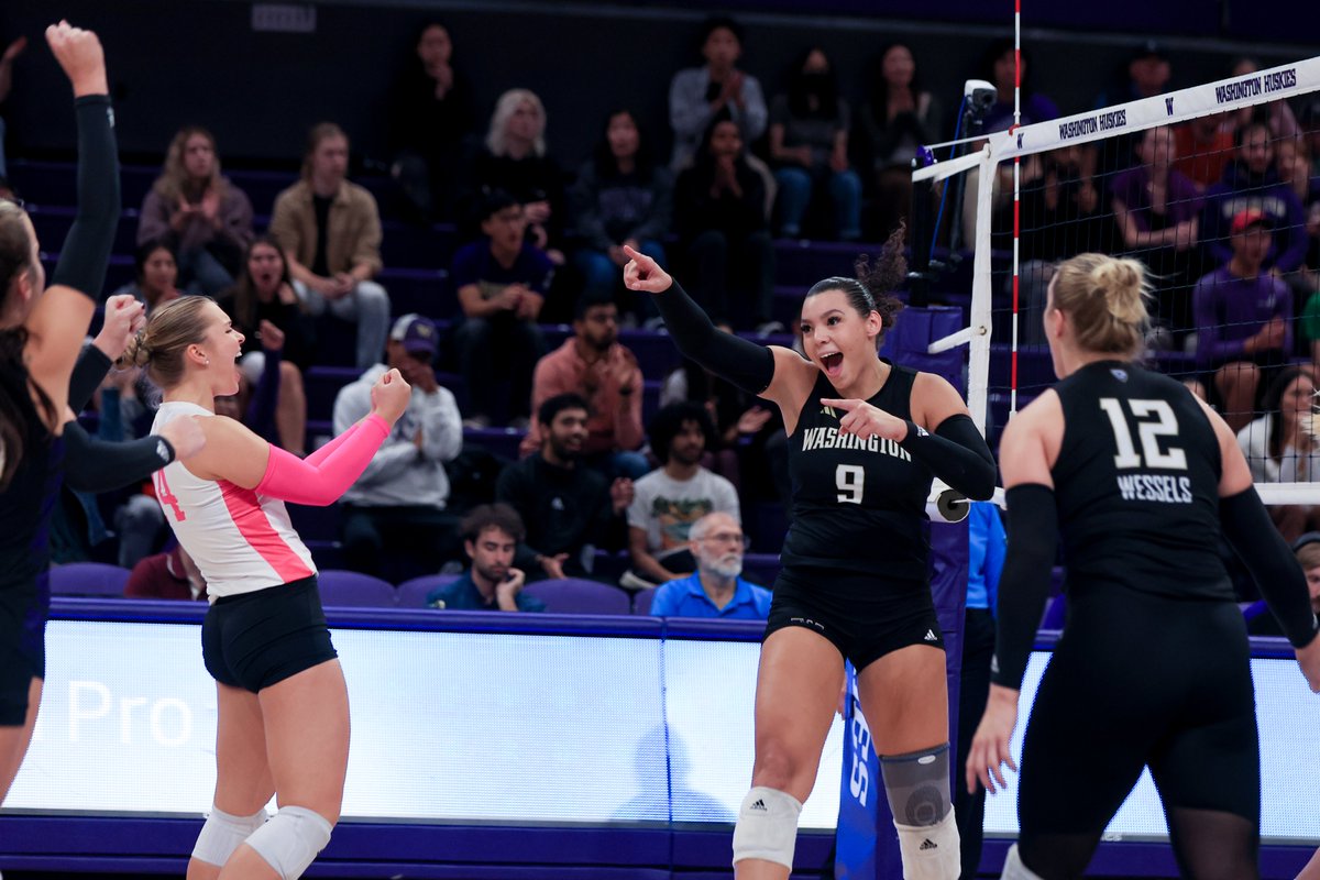 🔢 K.B. had a blast last night!

She's the first Dawg since Sept. 2021 to have 17 kills and hit over .500

#PointHuskies