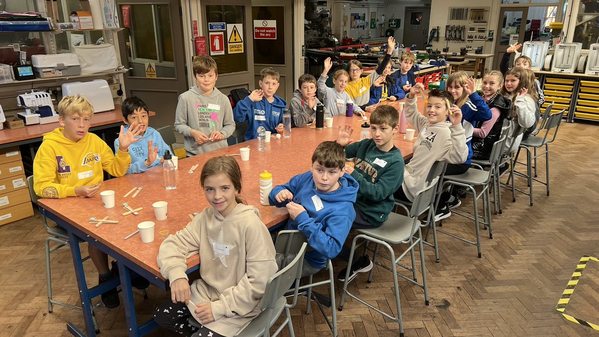 TeaAndTools's tweet photo. What a day! Our young adventurers catapulted their way into the world of #STEM, and the energy was off the charts! 🚀 Thank you to all who joined our Popsicle Ping Pong Propulsion Party! @HabsMonmouth #STEMfun https://t.co/Sl8jdhjfqE