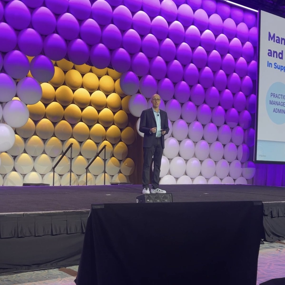 modmed's tweet photo. Dr. Michael Sherling, @dancane, @joeharpaz, Celine Kaiser, Irish McIntyre, Adam Kupperman, Venkatesh Jayaraman, Mihai Fonoage, kicked off our annual users conference this morning! To receive live updates, follow @therealmodmed on Instagram! 

#ModMedLive #MOMENTUM2023 https://t.co/VlVu6YV7eh