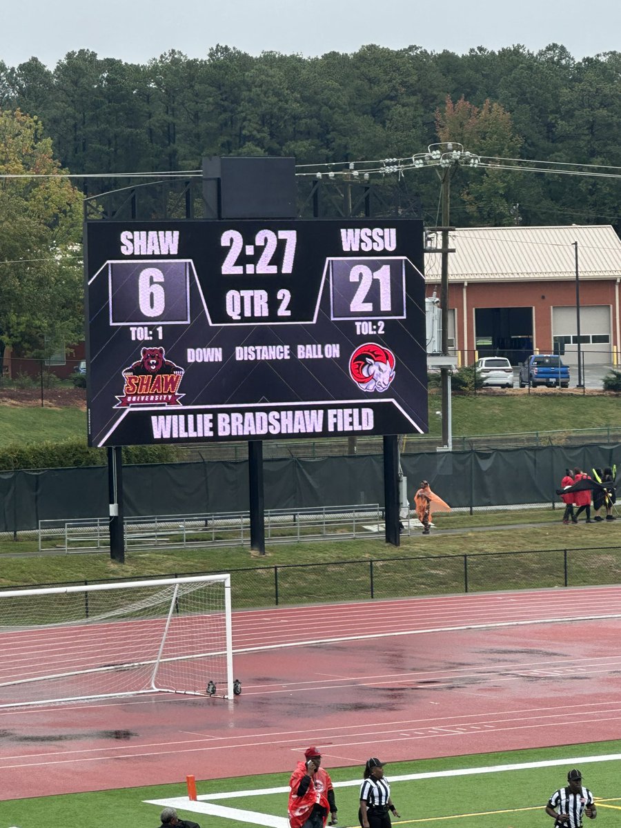 jackiejohnson's tweet photo. Letโs go @WSSURamFootball ๐#BeatShaw https://t.co/Yi2pO3mNiF