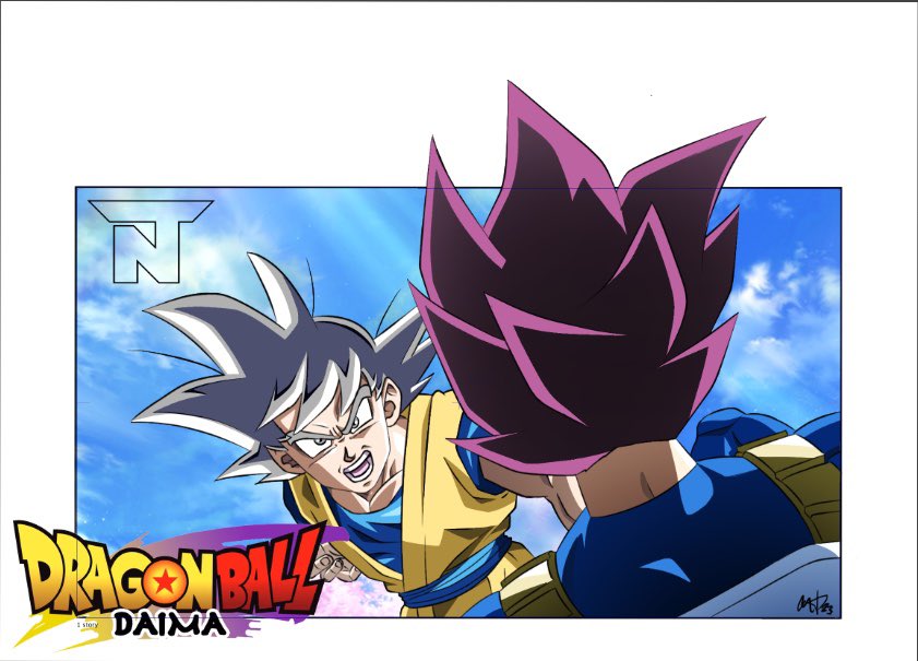 NikTaylor24's tweet photo. Had to do a visual for Daima! #dbdiama https://t.co/hwiOr2O4wb