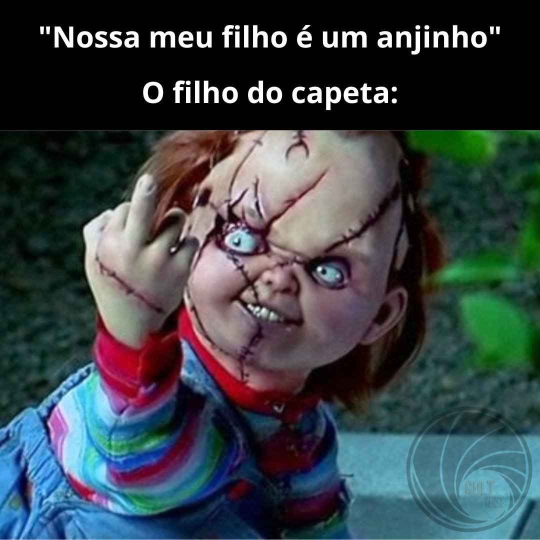 CultverseBlog's tweet photo. Já lançou a 3ª temporada de Chucky ! !

#Memes #film #movie #Halloween #Chucky #ChuckySeason3 https://t.co/5A5KZHVnEt