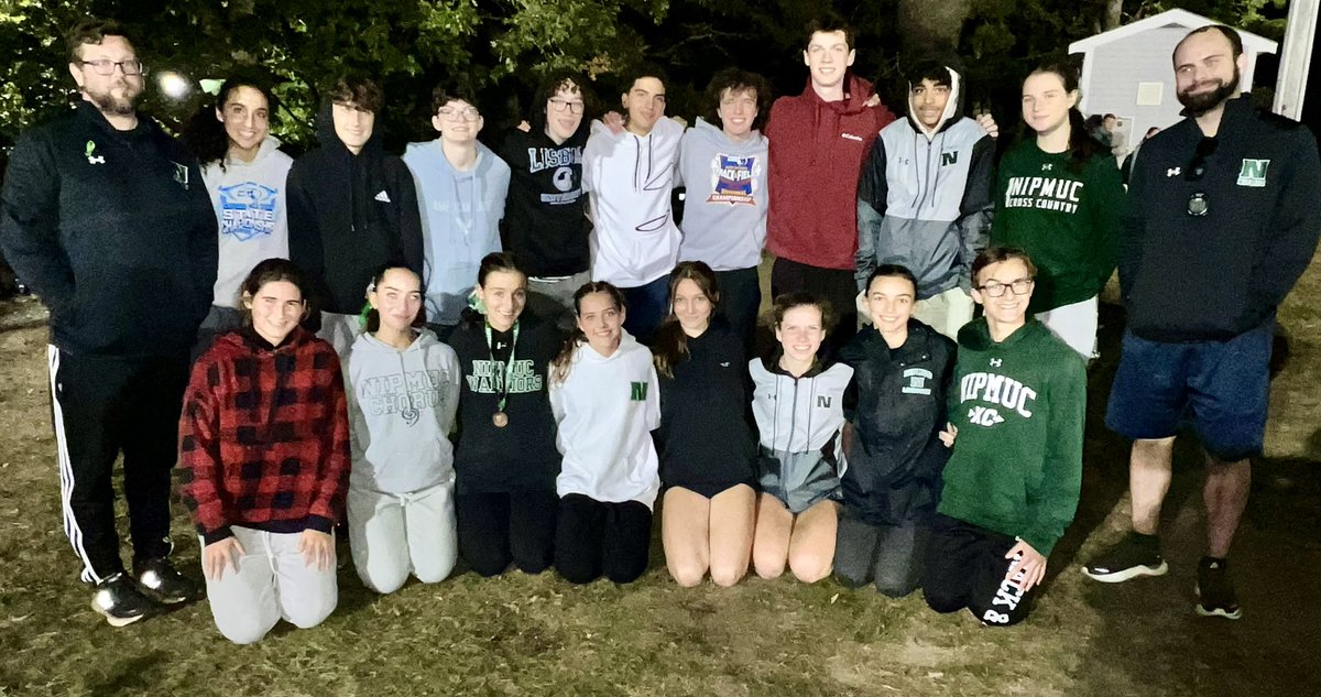 NIPMUC_XC_TF's tweet image. Twilight Meet!  Our athletes rocked the course with many huge PRs and awesome performances! #nipmucpride is an understatement.
Thank you XC parents for the food, support and pictures!
@NipmucAD @CoachTownieXCTF @MendonUptonRSD