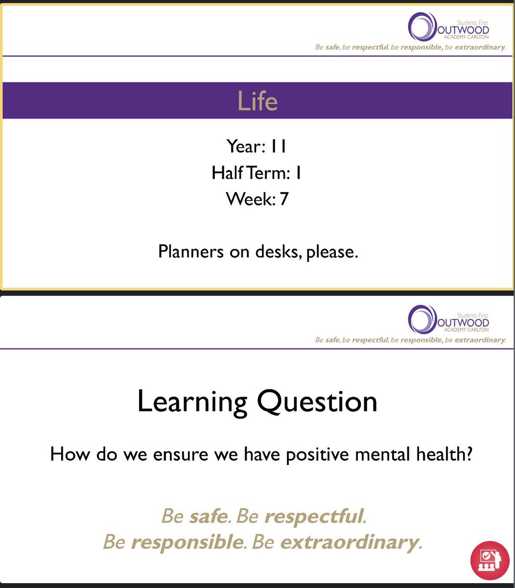 VPatOACa's tweet photo. Important conversations in Y11 Life lessons next week @OACarlton, focused on mental health.
#PersonalDevelopment
#TransformativeCulture
#GrowingGoodPeople
#MentalHealthAwareness https://t.co/zqK6OkRH18