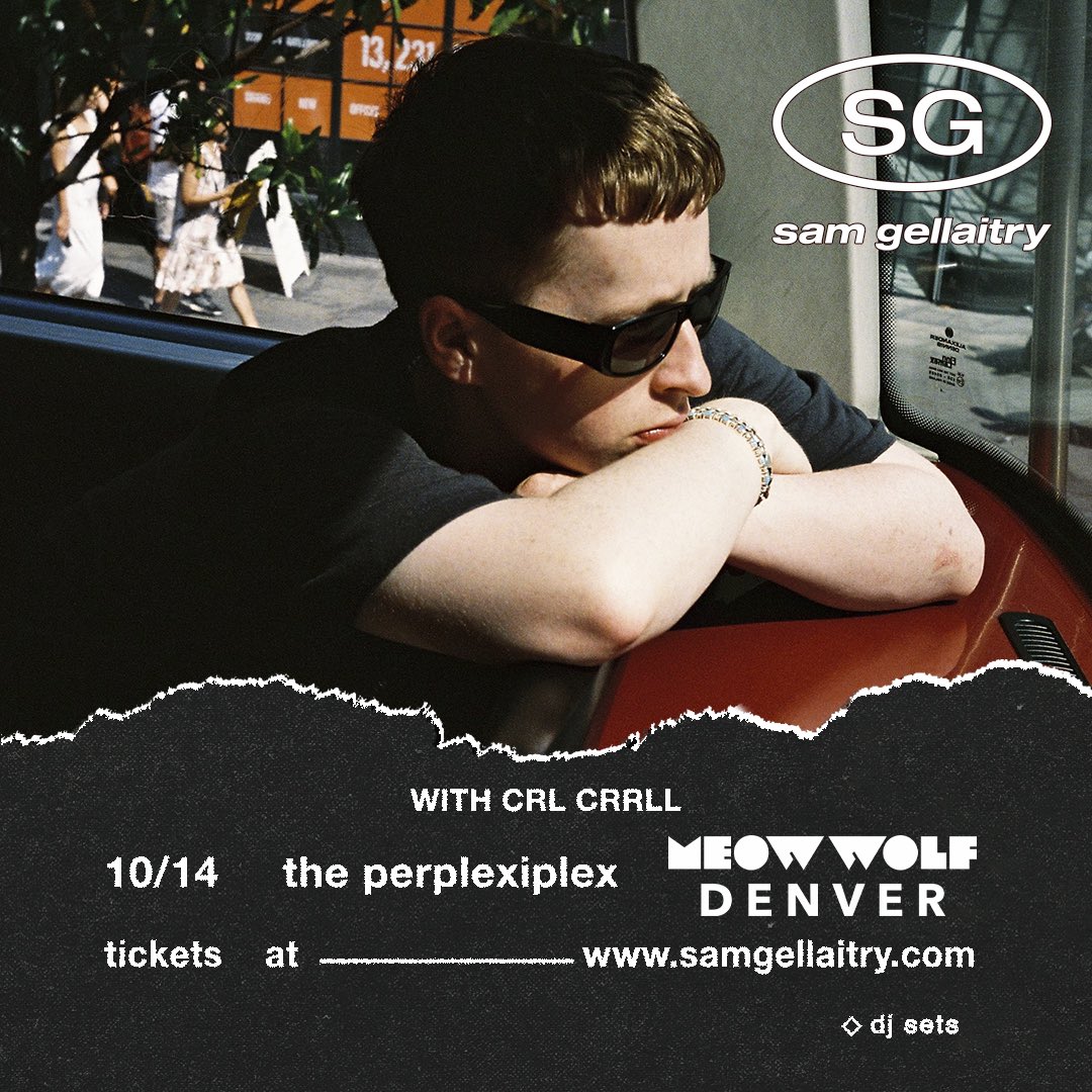 CRLCRRLL's tweet photo. Hey guys! Itโs me your old friend โCRLโ surprise!! Iโll be supporting @samgellaitry tonight at @convergencestation with a fun DJ Set. Itโs SOLD OUT..! So for those of you who got tix, get there early letโs warm it up proper! ๐ see ya soon!
:::
#samgellaitry #ustour #meowwolf https://t.co/sYiv7iydPK