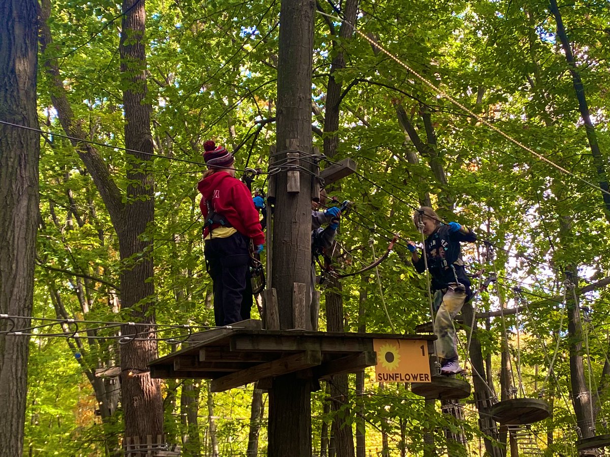 MrsHusekViolet5's tweet image. Who loves Tree Runner? We do! Best field trip ever! What a great week for the 5th graders! #mylsps