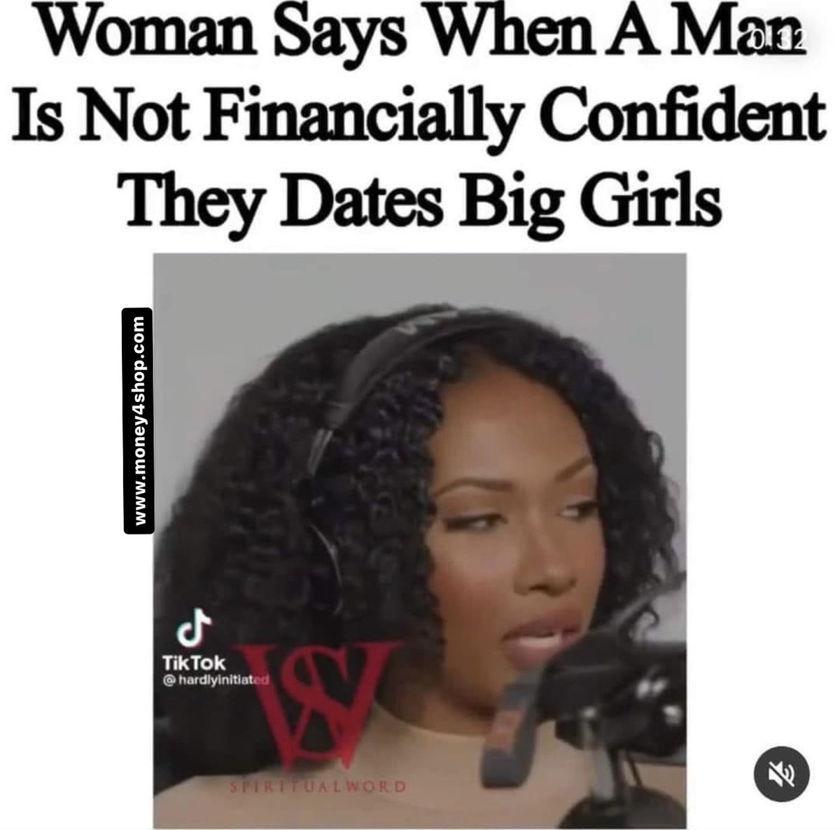 amberlockhert's tweet image. This is a terrible opinion to have. There are rich men whose preference is only big/thick women…smh